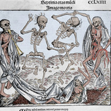 The Dance of Death (1493) by Michael Wolgemut  from the Liber Chronicarum by Hartmann Schedel
