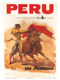Panagra Pan American-Grace Airways: Peru  c1946