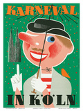 Karneval In Koln: Germany c1950