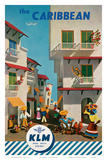 KLM Royal Dutch Airlines: The Caribbean  c1960s