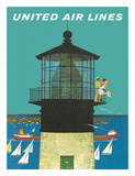 United Air Lines: Lighthouse  c1960s