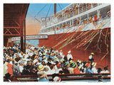 Steamer Day  Honolulu  Hawaii  c1930s