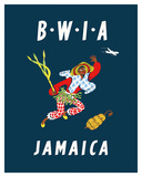 British West Indies Airways: BWIA Jamaica  c1959