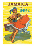 British Overseas Airways Corporation: Jamaica - Jet BOAC  c1950s