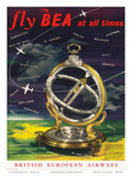 British European Airways: Fly BEA at All Times  c1960s