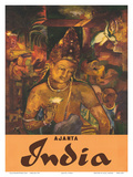 Ajanta  India  c1959
