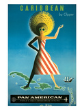Pan American: Caribbean by Clipper  c1958