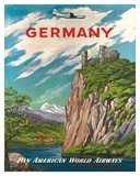 Pan American: Germany der Rhine  c1950s