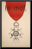 La Cicatrice  Front Cover of 'Le Mot'  Saturday 30th January 1915