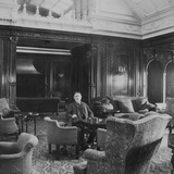 Mauretania'  Smoking Room