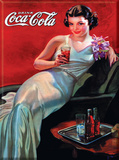 Coca Cola Woman in Evening Gown