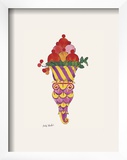 Ice Cream Dessert  c1959 (Fancy Red)