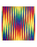Thirty Columns of Systematic Yellow Squares
