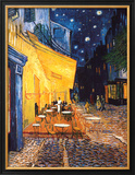 The Cafe Terrace on the Place du Forum  Arles  at Night  c1888
