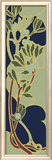 Nouveau Floral Panel I