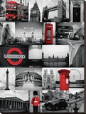 London Red-Collage