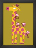 The Giraffe and the Monkeys