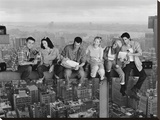 Friends Lunch on a Skyscraper