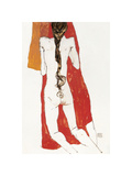 Nude Back of Girl with Long Plait  c1913