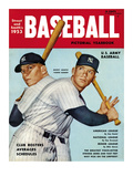 Sporting News Magazine  1953 - Mickey Mantle - Yankee Bomber