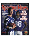 Indianapolis Colts QB Peyton Manning and WR Marvin Harrison - November 3  2003