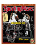 Michigan State Spartans' Maurice Ager and Shannon Brown - December 8  2005