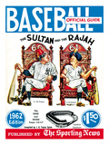 New York Yankees Babe Ruth and Roger Maris - Baseball Guide - January 1  1962