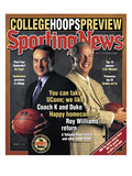 Duke Blue Devils Coach Mike Krzyzewski and North Carolina Coach Roy Williams - November 10  2003