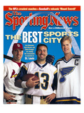 Best Sports City St Louis - Jim Edmonds  Chris Pronger and Kurt Warner - August 14  2000