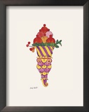 Ice Cream Dessert  c1959 (Fancy Red)