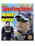 NASCAR's Jimmie Johnson and Ryan Newman - October 21  2002