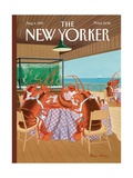 The New Yorker Cover - August 4  1997