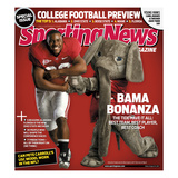 Alabama Crimson Tide RB Mark Ingram and Mascot Big Al - August 16  2010