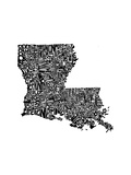 Typographic Louisiana