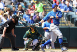 Phoenix  AZ - March 10: Cincinnati Reds v Oakland Athletics - Yoenis Cespedes