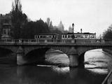 The Ludwigsbruecke in Munich  before 1945