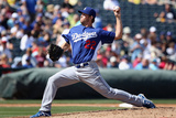 Surprise  AZ - March 09: Los Angeles Dodgers v Texas Rangers - Clayton Kershaw