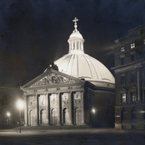 St Hedwig's Cathedral in Berlin at Night  1930