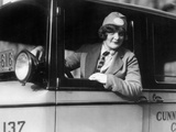 Female Taxi Driver in Philadelphia  1926