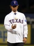 Arlington  TX - January 20: Texas Rangers Introduce Yu Darvish
