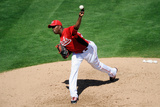 Goodyear  AZ - March 14: San Diego Padres v Cincinnati Reds - Aroldis Chapman