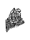 Typographic Maine
