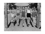 Children at Lake Tegel Beach  1938