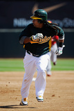 Phoenix  AZ - March 10: Cincinnati Reds v Oakland Athletics - Manny Ramirez