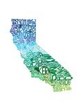 Typographic California Cool