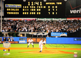 Mariano Rivera Final Pitch at Yankee Stadium Scoreboard