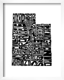 Typographic Utah