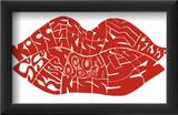 Kiss (on white)