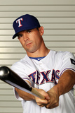 Surprise  AZ - February 28: Texas Rangers Photo Day - Michael Young
