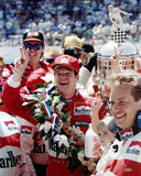 Al Unser Jr Celebration at Indy Autographed Photo (Hand Signed Collectable)